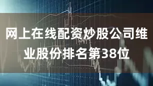 网上在线配资炒股公司维业股份排名第38位